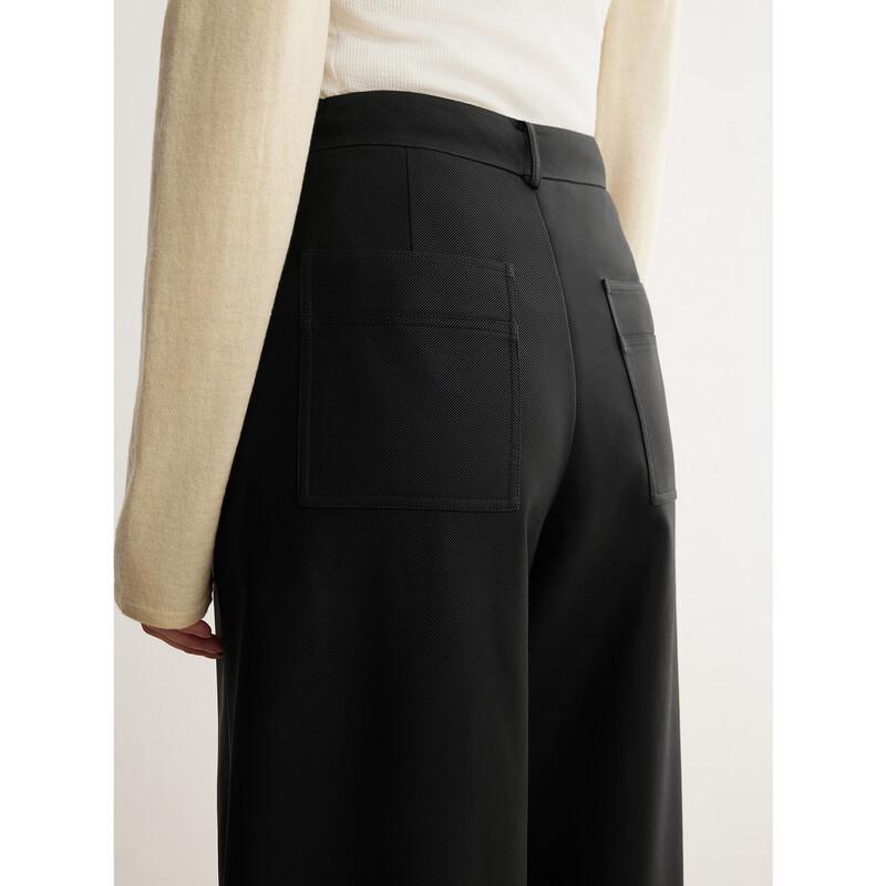 Women's High-Waist Loose Fit Viscose Pants
