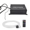 RGBW Fiber Optic Light with 40 Key Remote Control Star Ceiling Lamp Kit for KTV Bar Interior