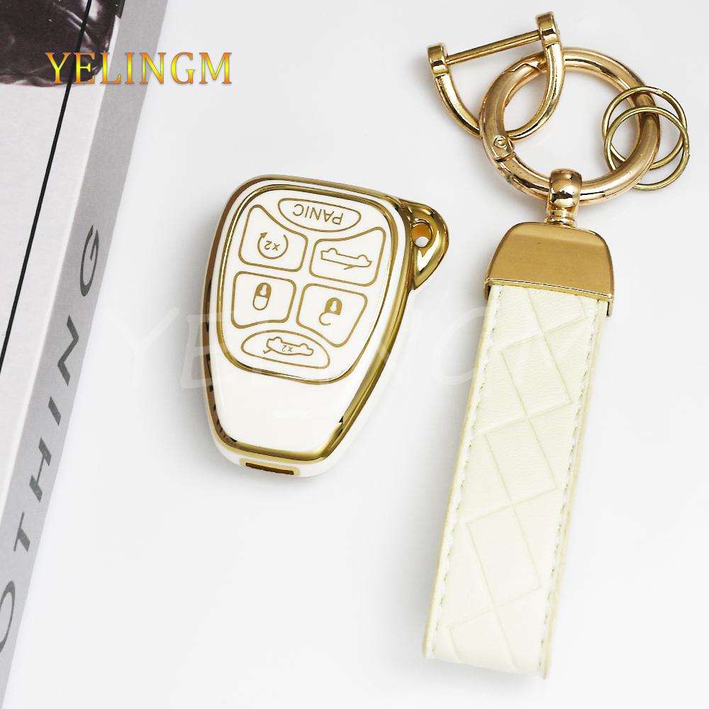 Car Key Case Cover For Jeep Renegade Grand Cherokee Chrysler 300 Pt Dodge Jcuv Caliber Nitro Wrangler Compass Patriot Liberty