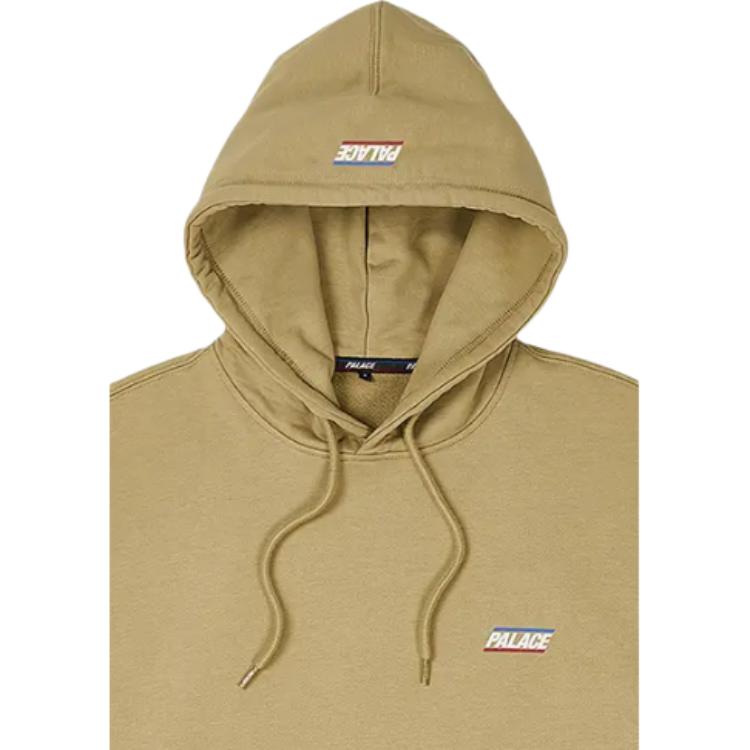 Palace Basically A Hood Sand Unisex Tops Tan P25HD008