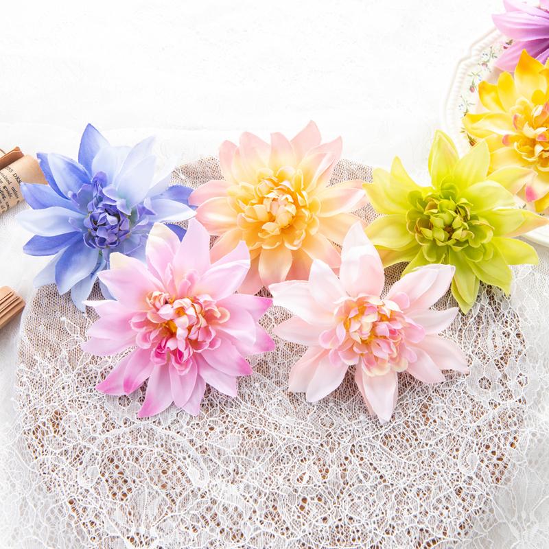 Artificial Flower Silk Gerbera Hotsale Home Room Festival Wedding bridal bouquet Arch Decora Diy Gift Candy Box Scrapbook Wreath