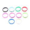 10Pcs Fishing Rod Silicone Handle Band Anti Slip O-Shaped Ring Grip Fix Ring