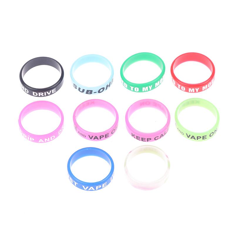 10Pcs Fishing Rod Silicone Handle Band Anti Slip O-Shaped Ring Grip Fix Ring