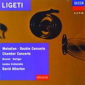 CD LIGETI; ATHERTON - LIGETI:Melodien / Double Concerto  4256232 Decca 1990 Germany Classical Used