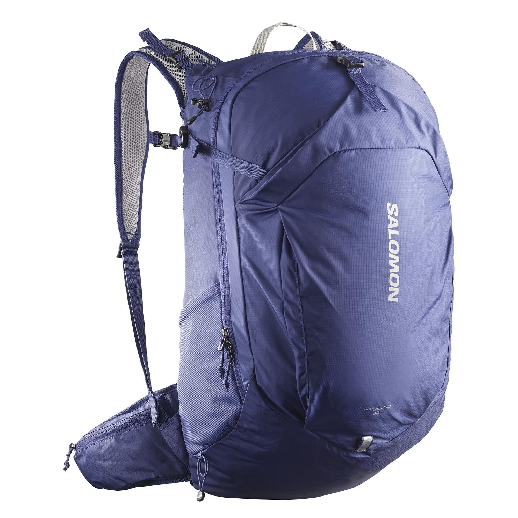 

Salomon TRAILBLAZER 30 Backpack Mazarine GRAY (30 Liters), Unisex, Blue/GHOST