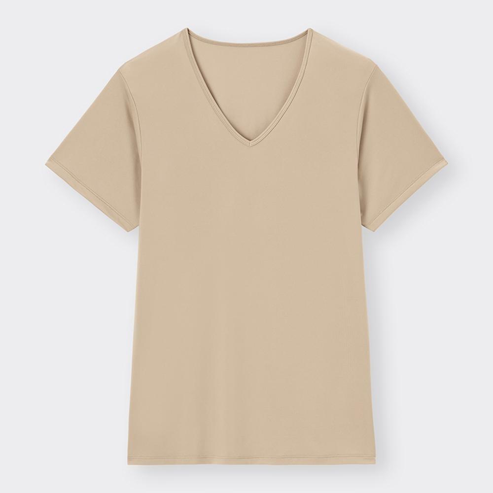 GU by Uniqlo Style Dry V Neck Tee  Short sleeVe 