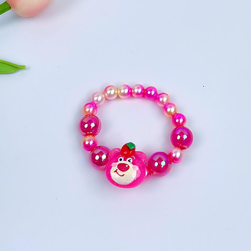 Cartoon Mermaid Pendant Beaded Bracelet for Girls