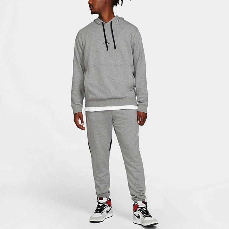 Air Jordan Dri-Fit Colorblock Knit Joggers Men Bottoms Grey DA9859-091