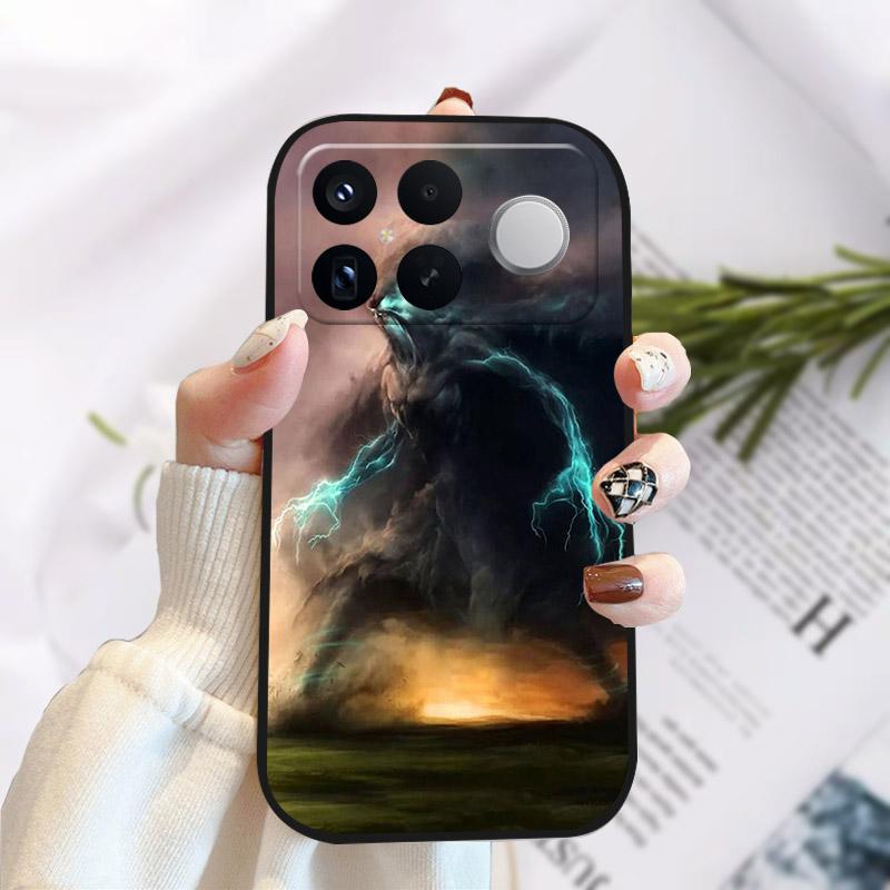 For Redmi K90 Pro Max Case Fashion Shockproof Protective Phone Cover For RedmiK90 Pro Max K90ProMax Soft TPU Silicone Fundas