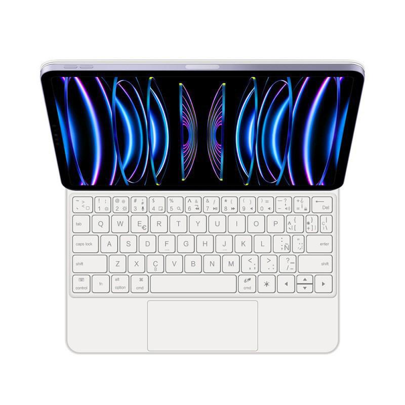 Compatible Bluetooth Magic Keyboard for iPad 11th Gen (A16) and iPad Air 10th Gen (10.9).