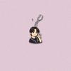 BTS Cute Casual Outfit Cartoon Acrylic Keychain, Bangtan Boys Cartoon Figure Keyring Inspired by Real Photos, Kpop ARMY Fans Bag Charm