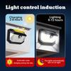 3-Sided Solar Powered Motion Sensor IP65 Waterproof Solar Light 3 Modes Wall Lamp 230 LED Solar Lights Outdoor for Outside Porch