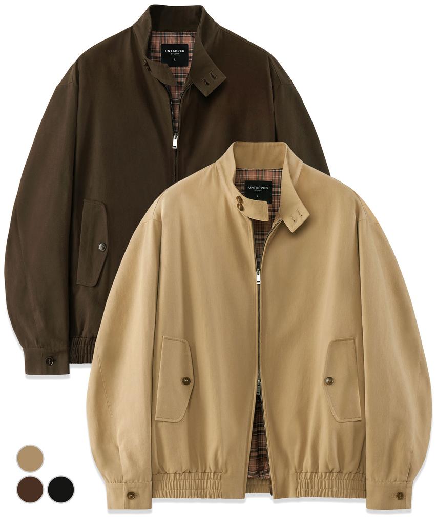 Untapped Studio 2Way Cotton Harrington Jacket 3 Colors