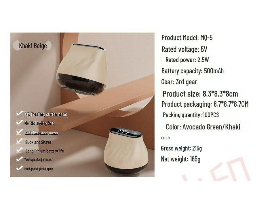 25-Year Smart Digital Lint Remover with Six Large Blades