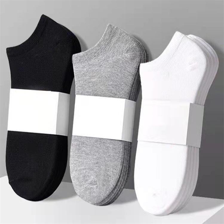 Мужские удобные низкие спортивные носки Zhuji - Короткие, простые и одноразовые носки-лодочки Bare Socks