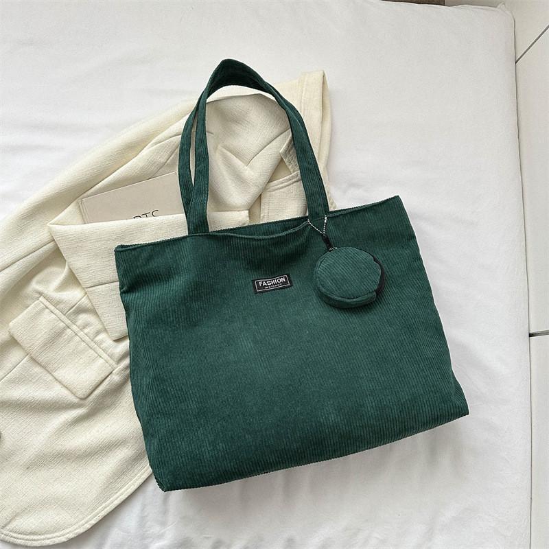 Trendy Summer 2023 Canvas Tote Bag Stylish Casual Shoulder Bag For Women