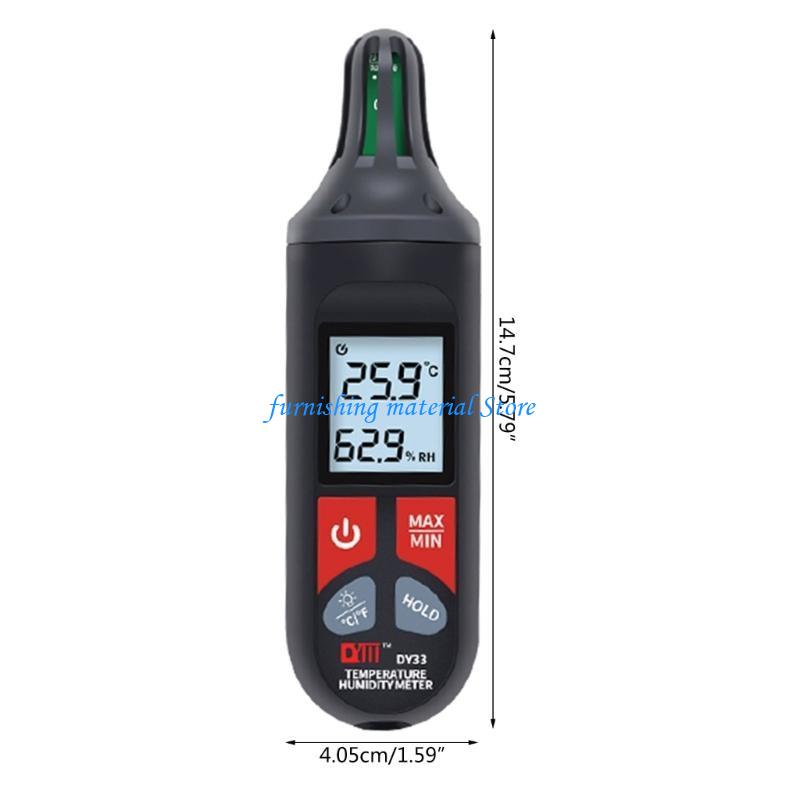 Y5GD Upgraded Digital Thermometer Hygrometer Temperature Humidity Meter ABS