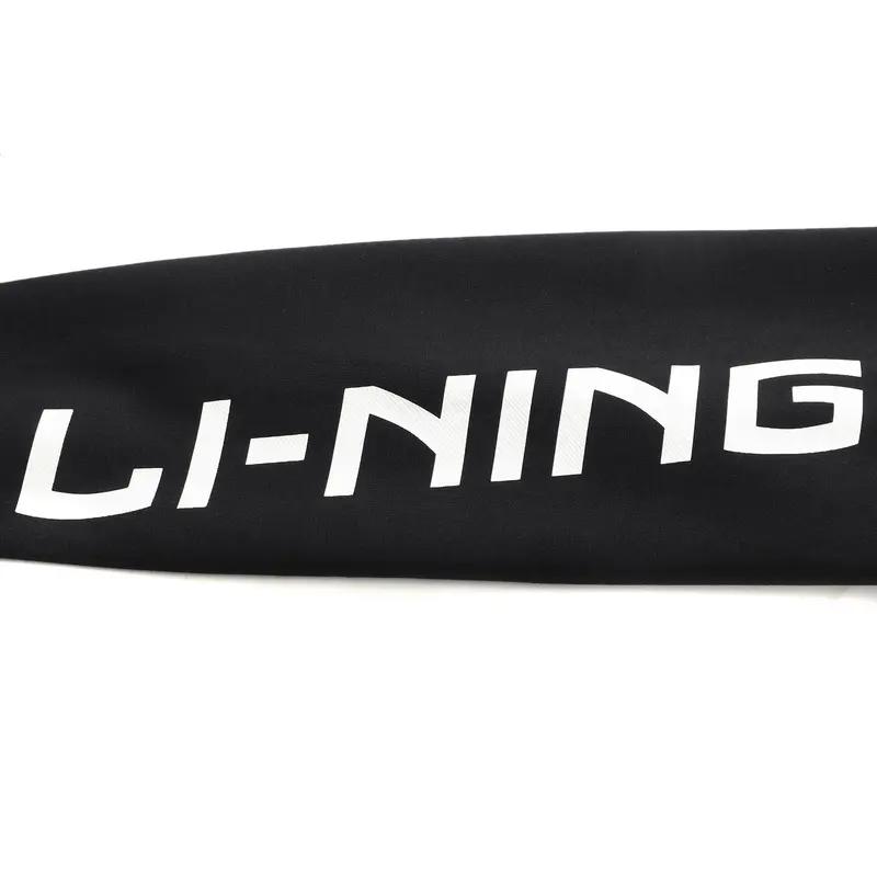 Li Ning Letter Print Fashion Trendy Fleece Warm Comfortable Versatile Crew Neck Pullover Long Sleeve Sweatshirt Casual Sports Suit AWDTE67-2-YYK81-1