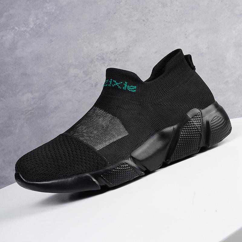 Couple Men's Shredded Fish New Shoes Women's Casual Single Shoes Breathable Socks Shoes Sports Shoes Women