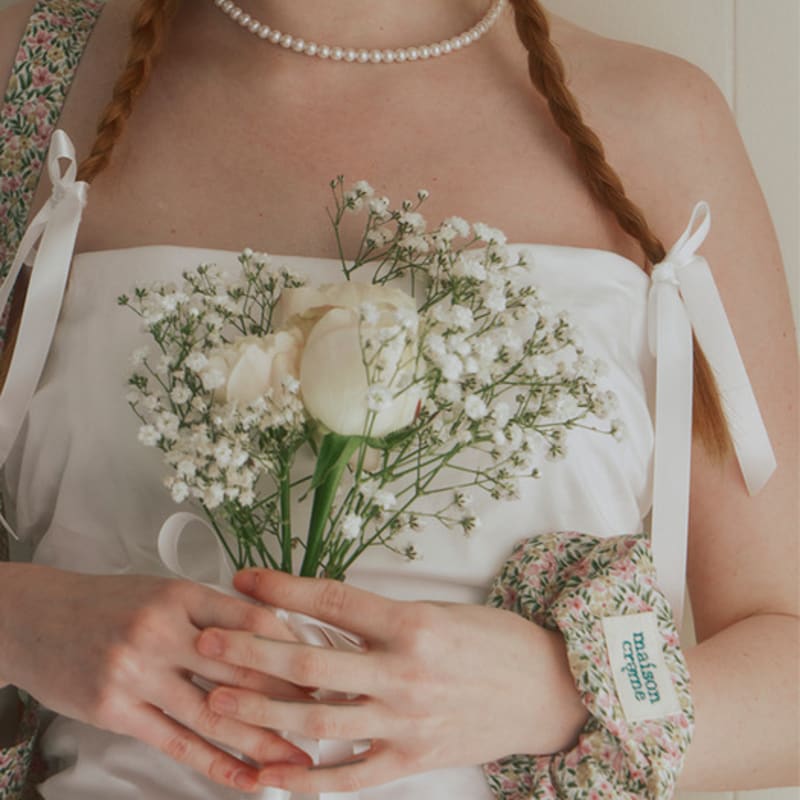 Maison Creme Floral Scrunch Pink Bouquet