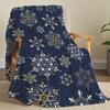 Christmas Creative Throw Blanket Flannel Print  Super Soft Cozy Sofa Nap Blanket Home  Perfect Home Gift for Her