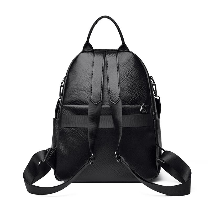 Large Capacity Women's Retro Backpack Shop Multi-function Shoulder Bag