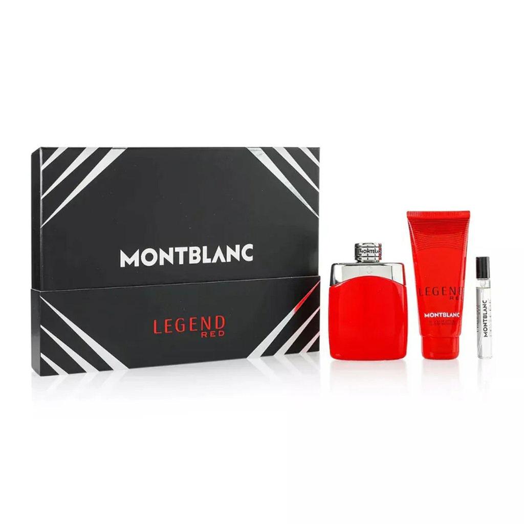 Mont Blanc Legend Red Eau De Parfum 100ml + Eau De Parfum 7.5ml + Shower Gel 100ml