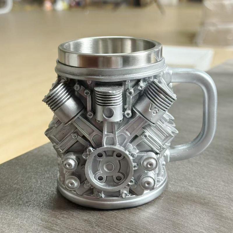 Taza de Motor V8 - Taza de Agua Mecánica Regalo para Niños