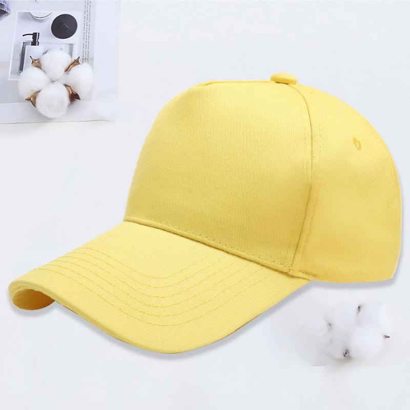 Cotton Baseball Cap Word Autumn and Winter Men's and Women's Advertising Children's Visor Embroidery