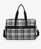 LeSportsac Deluxe Boston LG Pixel Scramble Check Bag, Weekender/4319,