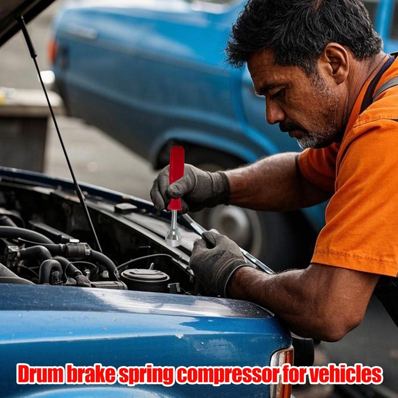 Manual Operate Installer And Remover Springs Retaining Removal Tools Car Drum Brake Spring Compressor Car Brake Repairs Tool