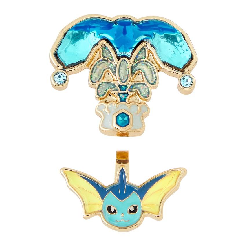 [Pokemon] Pokemon Center Water Terastallize Vaporeon Pierce Earrings