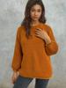 Women's Plus Size Chunky Knit Roll Neck Sweater - Autumn/Winter Candy Color