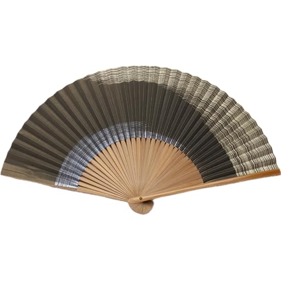 Kyoto Folding Fan (Kyo-sensu), Shikebiki style, Made in Japan, Kyoto, for men, for personal use, gif