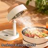 Electric BBQ Exhaust Extractor Adjustable Angle Small Exhaust Fan Purifying Fan Cooking Areas