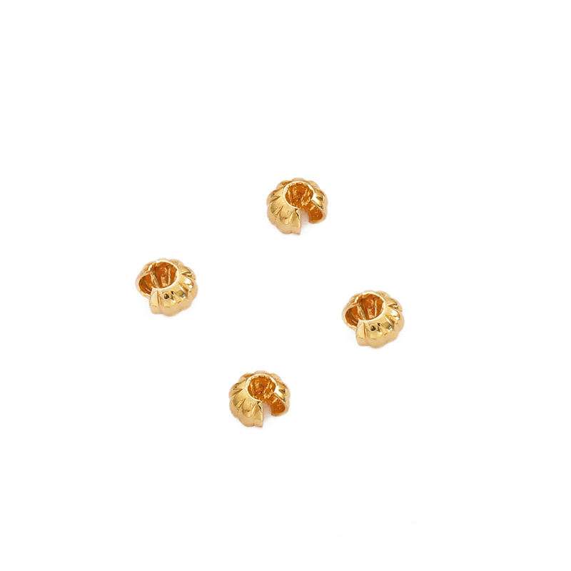 

10/50 шт., медные обжимные бусины, круглые зажимы, кончики, узел, сделай сам, поиск ювелирных изделий 3.5mm 50pcs