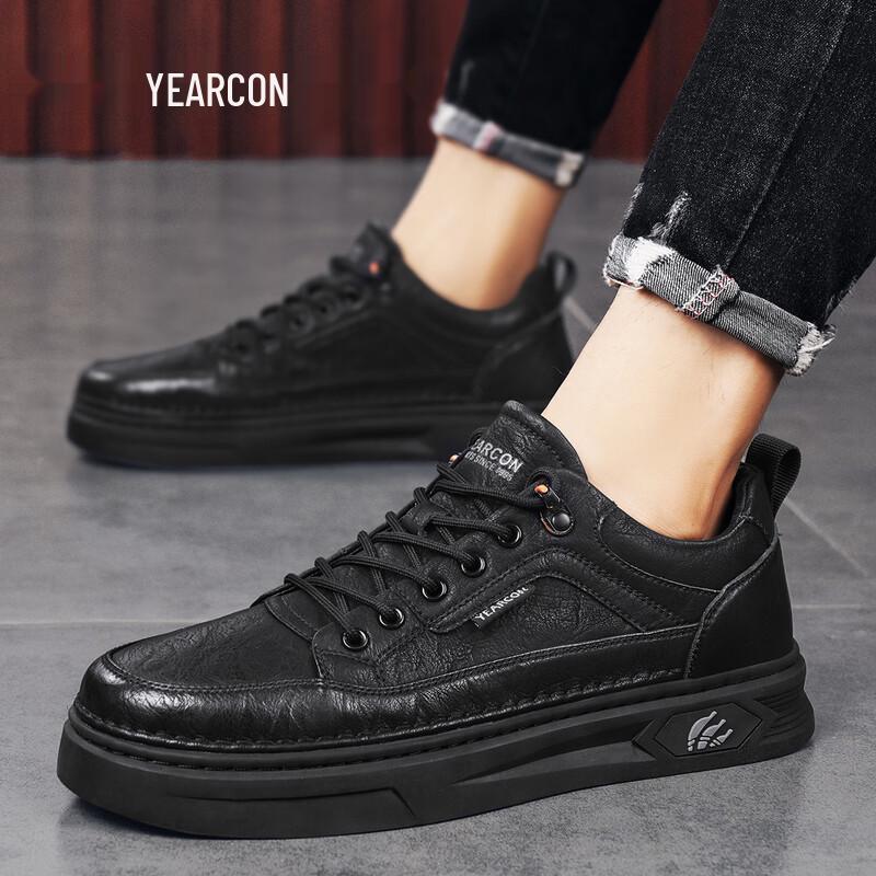 Yearcon Men s Classic Casual Leather Shoes 43