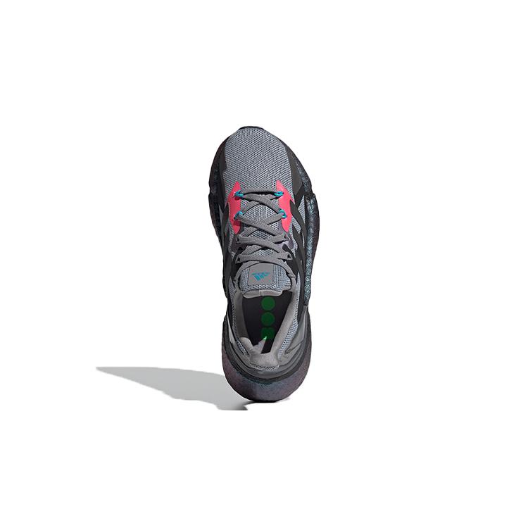 adidas X9000l4 Abrasion Resistant Abrasion Resistant Low Top Running Shoes Gray Black Teenagers FW9296