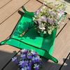 1pc Green Waterproof Gardening Mat for Succulents & Plants - Ideal for Potting, Soil Mixing & Balcony Plant Care
