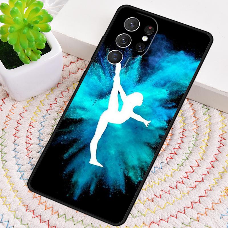 Dance Gymnastics Phone Case for Samsung Galaxy note 10 pro S26 Ultra S23 S24 FE S25 S21 S22 PLUS shockproof Cover