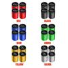 Car Sticker Hot For Benz For AMG Benz 4pcs Car Wheel Tire Valve Caps Air Stem Covers for MERCEDES BENZ W203 W204 W205 W209 W210 