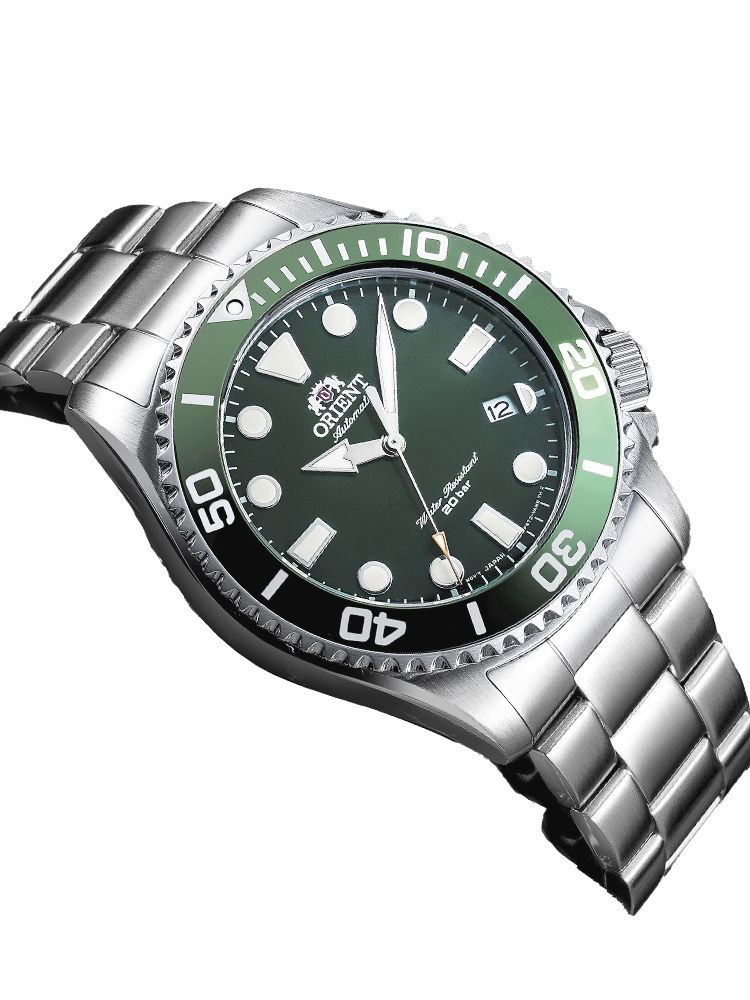 Orient Automatic Mechanical Watch with Stainless Steel Dial RA-AC0K02E10B