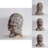 Latex Mummy Mask For Halloween With Diy Spooky Effect For Costume And Party Use