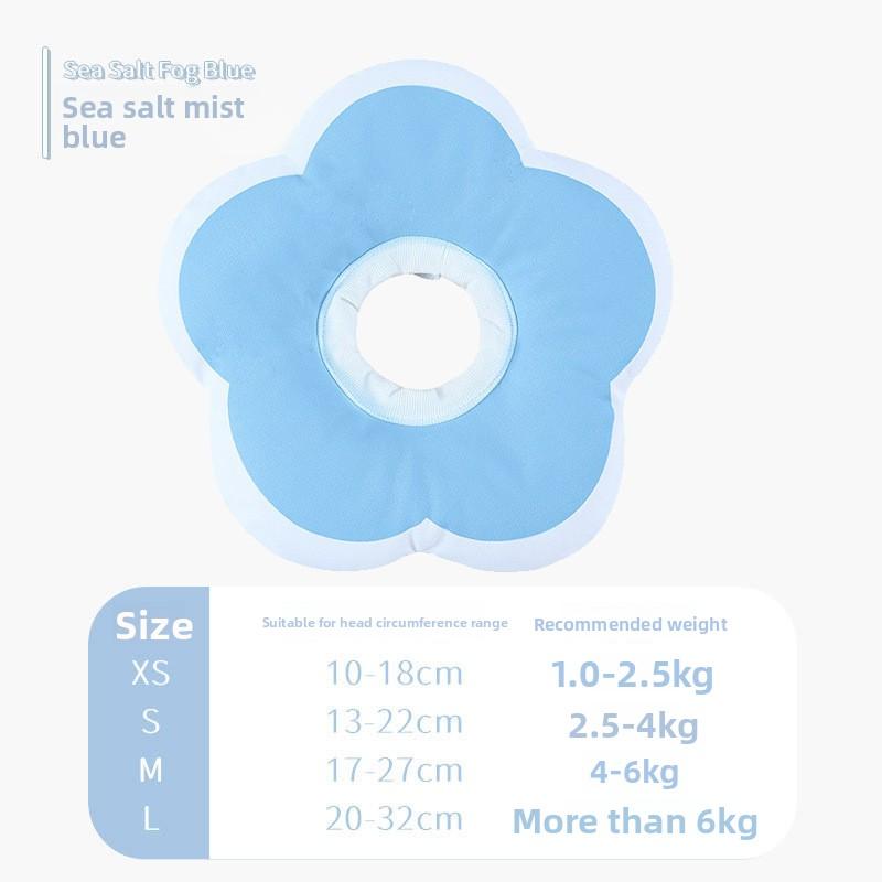 Sunflower Elizabeth Circle Pet Dog Collar Dog Head Cover Spay Protection Dog Toy