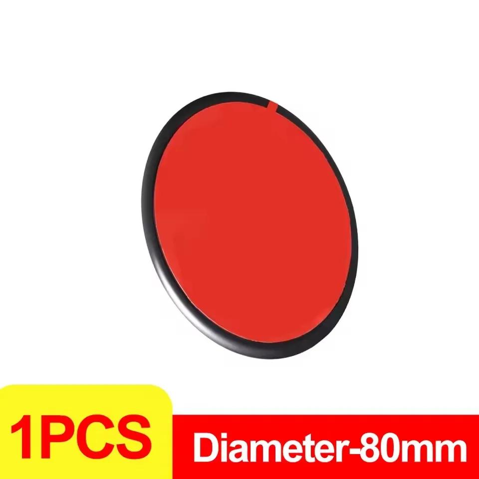 

80/95mm Double-Sided Adhesive Pads Dashboard Mounting Disk Set for Car Dash Cam GPS Holders Suction Cup Phone Holder Stands