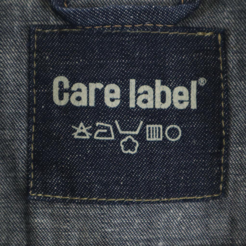 CARE LABEL made in Italy Denim Jacket XS Indigo Denim jacket trucker Men's Used