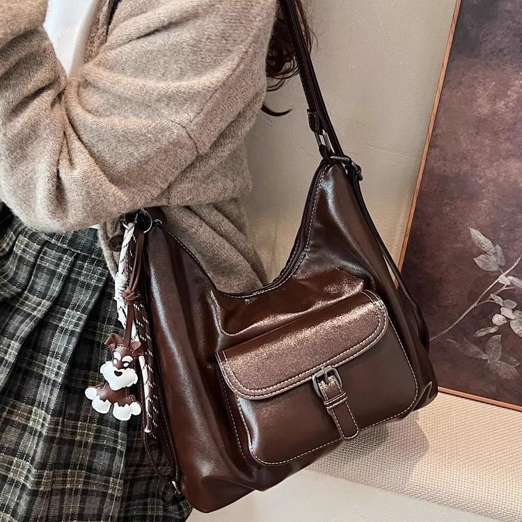 Super retro backpack bag women's autumn and winter 2025 new trendy fashion Korean version tote bag versatile large-capacity backpack