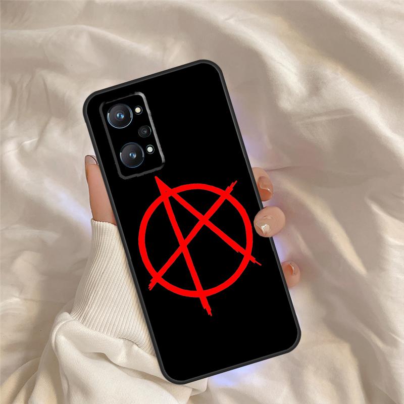 

Anarchy Symbol A For Realme C55 C35 C33 C31 C30 C25 C21Y C15 C11 GT Neo 5 3 2 Realme 9 10 11 Pro Plus Case Realme GT Neo2