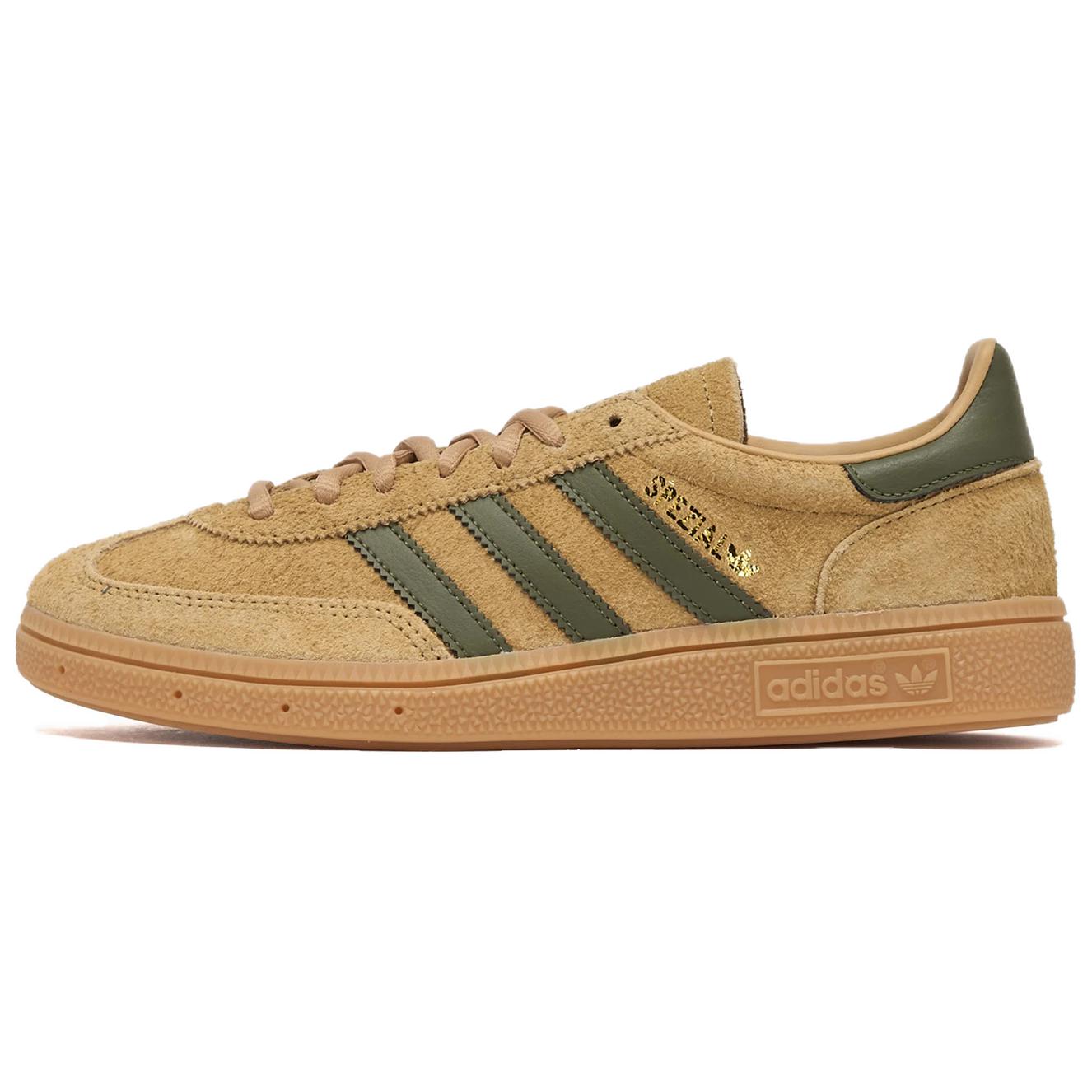 Adidas Handball Spezial Men Beige Brown Gum JQ8298 43 оранжевый