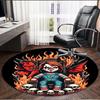 Bride of Chucky Print Round Rug, Washable Floor Carpet, For Entryway Dorm Laundry Room Office Study, Home Decor Birthday Christmas Gift